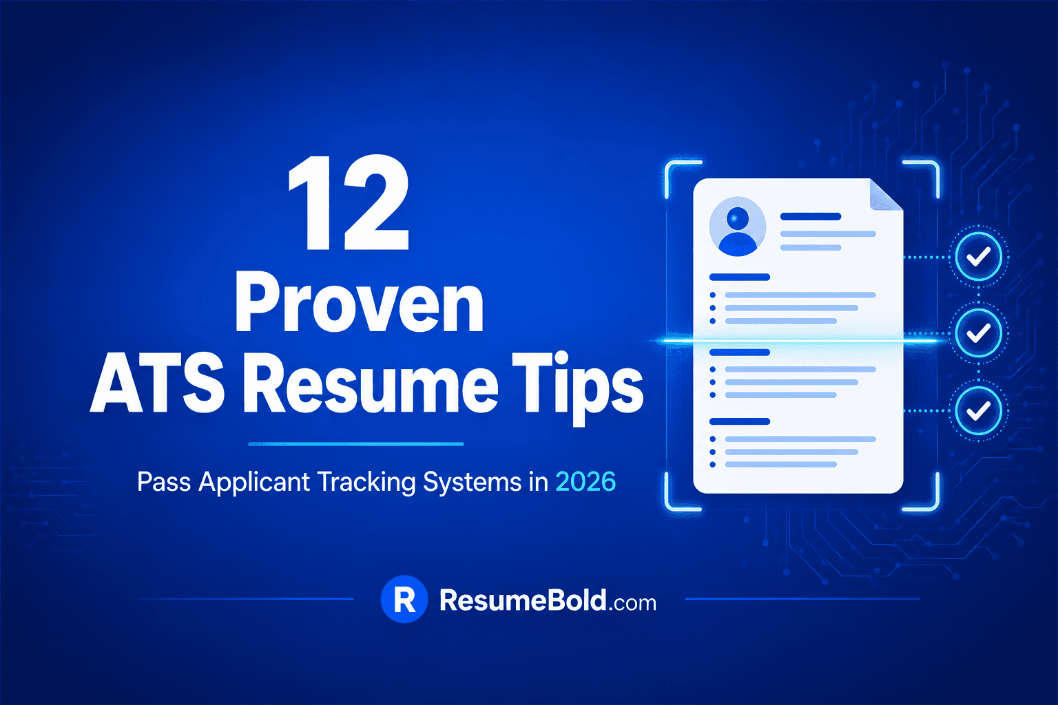 ATS Resume Tips - Guide to passing applicant tracking systems