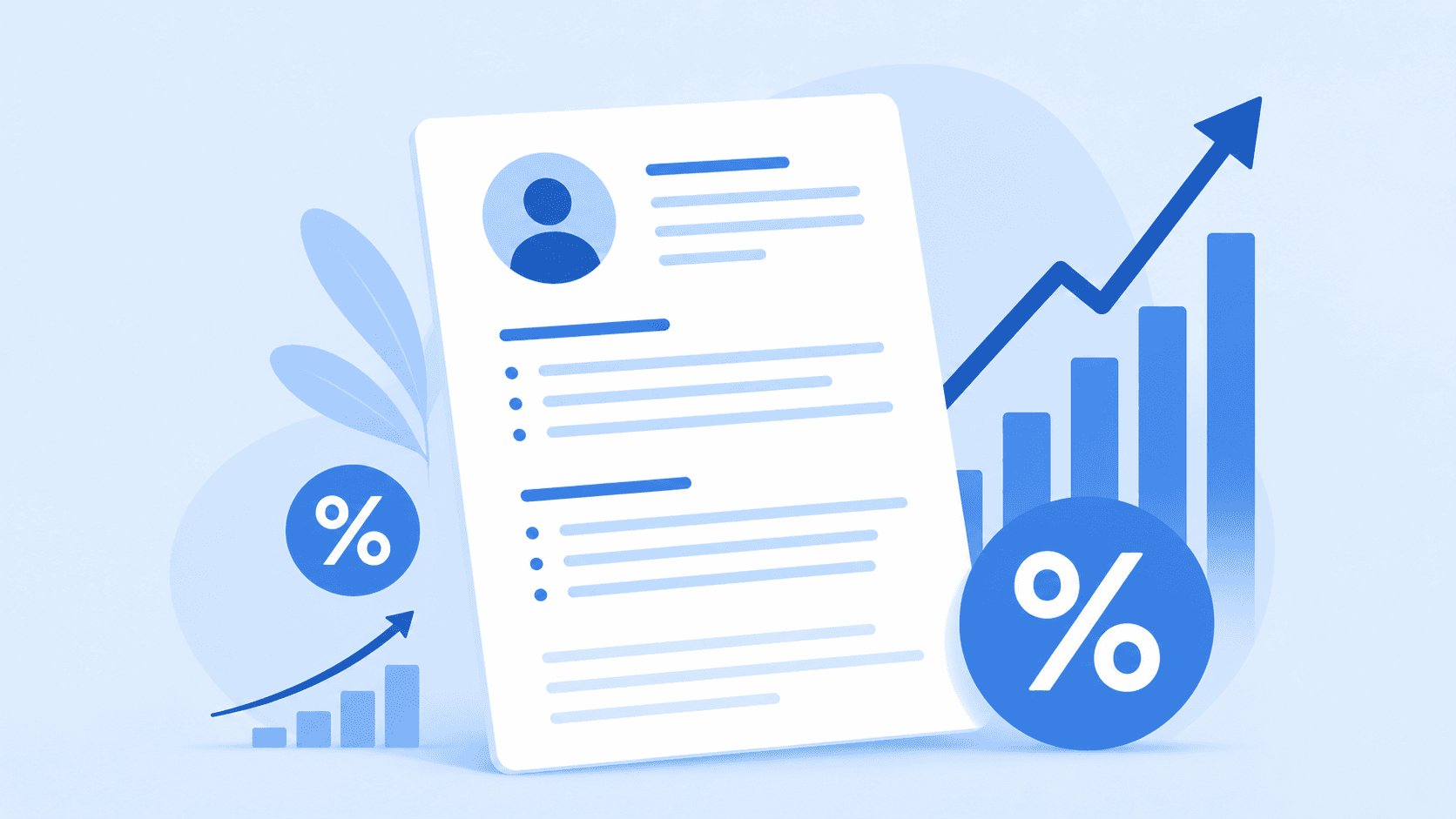 Resume with quantified achievements showing metrics and percentages for ATS optimization